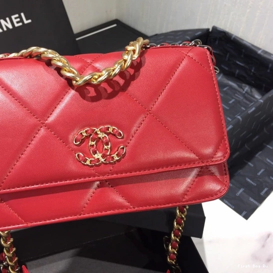 First Bag Ru CHAIN CHANEL WALLET 0805